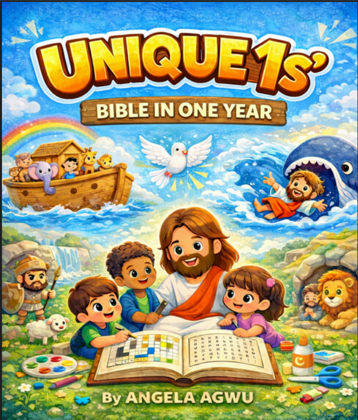 Unique 1s - One Year Children Bible Activity Book by Angela Agwu